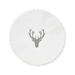"Oh Deer" flat plate liners