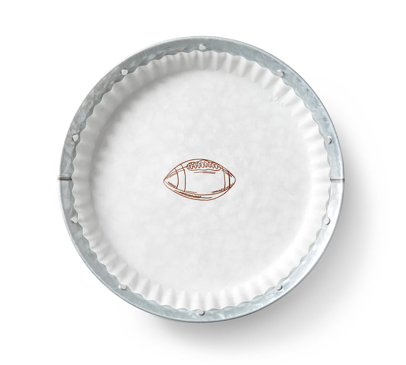 "Touchdown!" pre-formed plate liners
