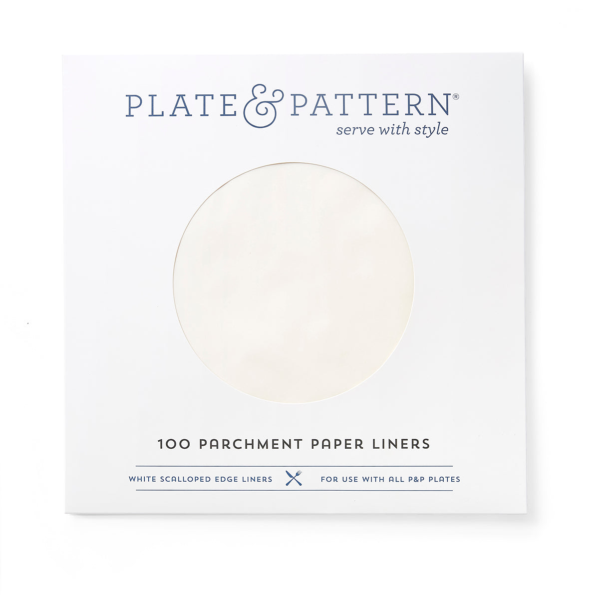 Plate & Pattern 50 Parchment Paper Liners - Mom’s Garden