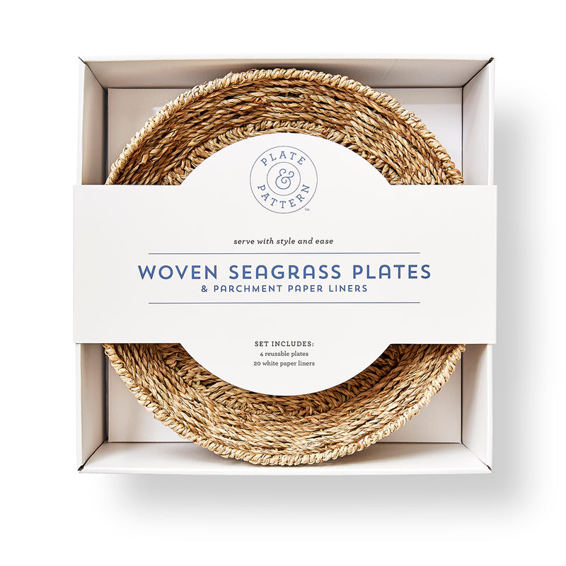 Woven Seagrass Plates